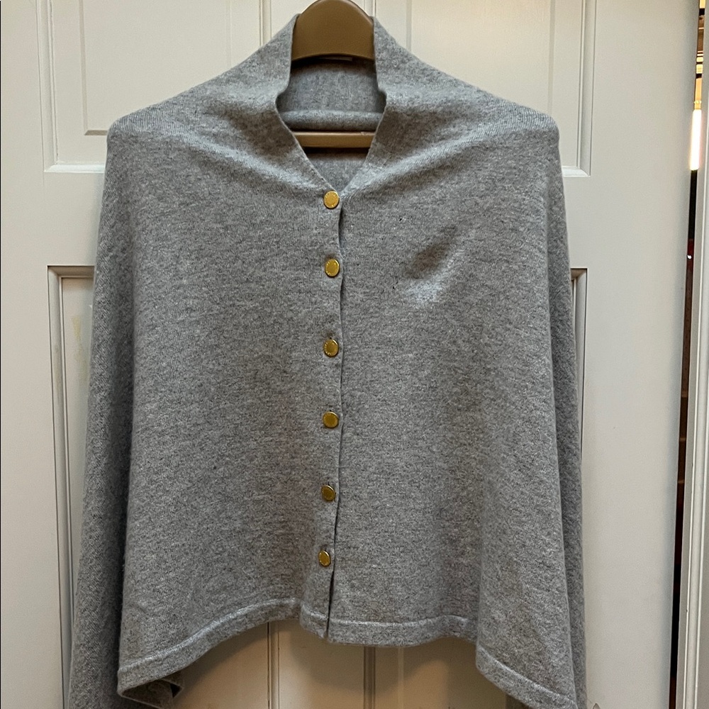 Davida cashmere poncho/wrap